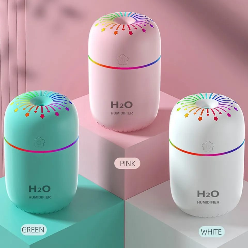 difusor y/o humidificador h2o estrellas
